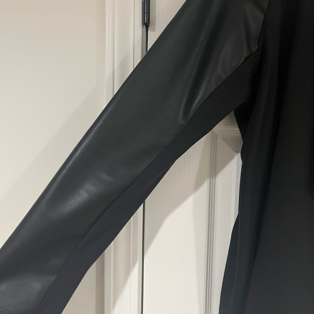 Sofia by Sofia Vergara Black Drape Blazer - Picture 7 of 9